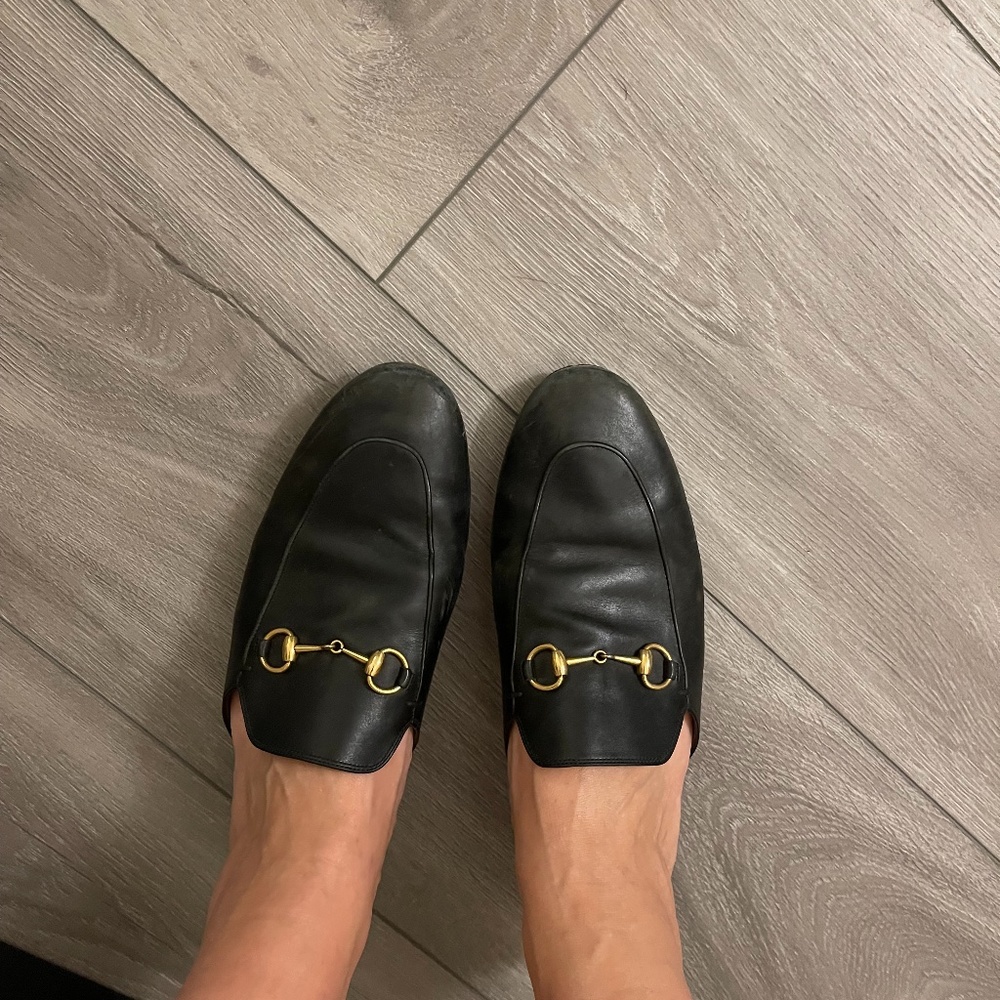 Gucci Black Princeton Slipper